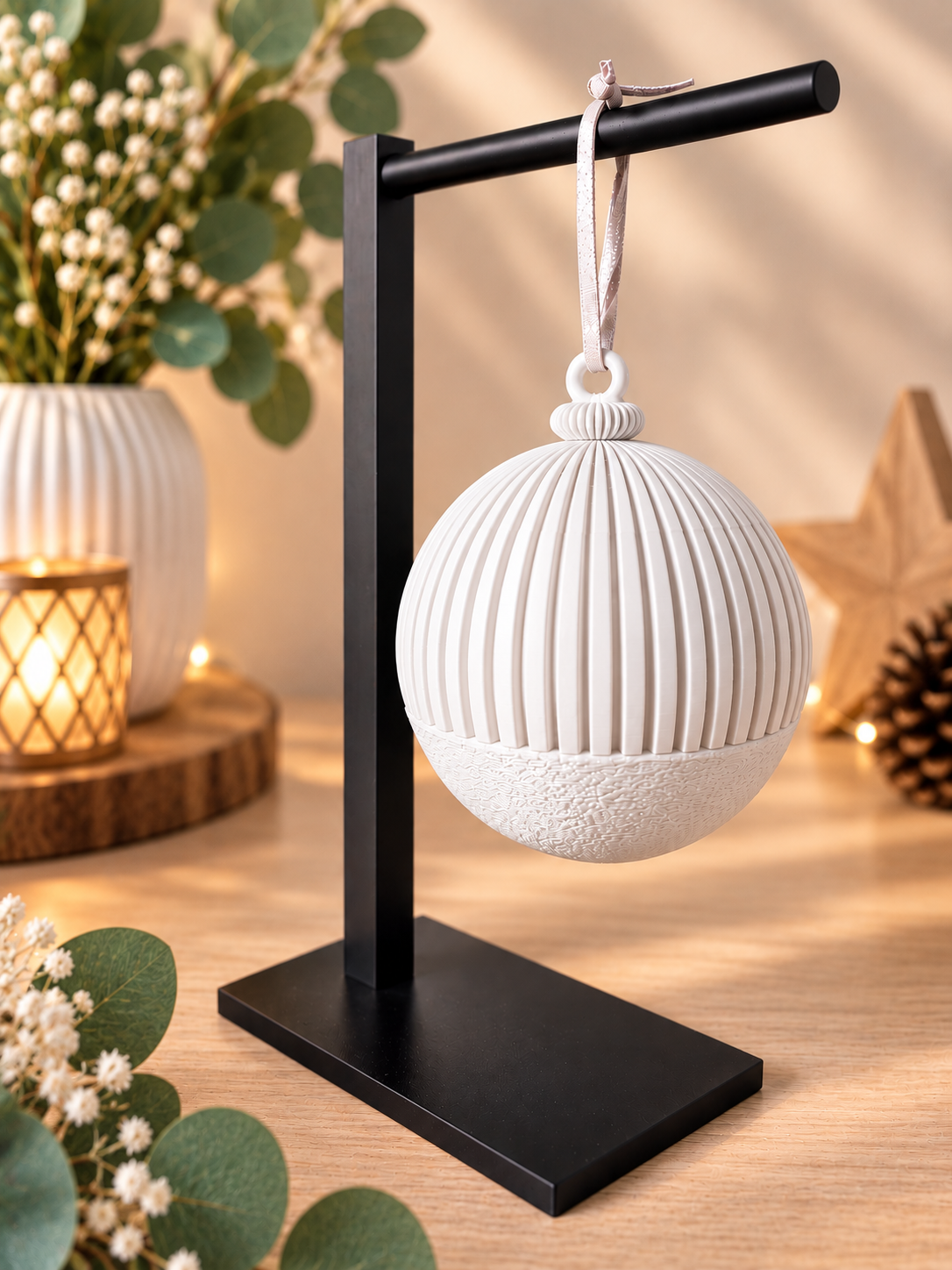 Boule 70 mm - Blanc