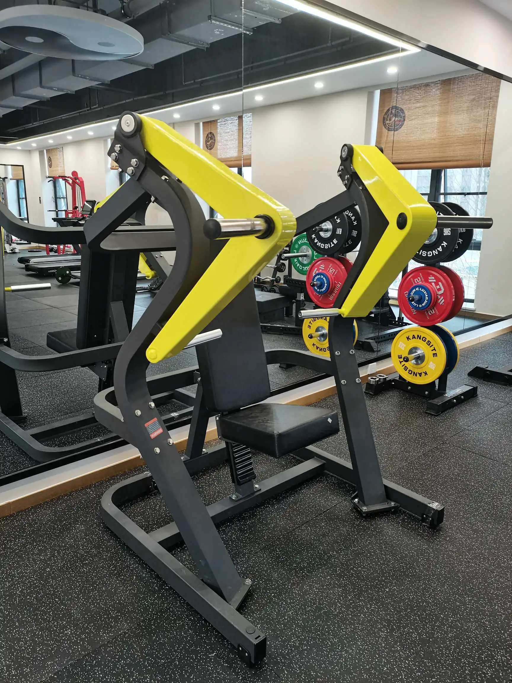 Seated Chest Press Plate Loaded Machine