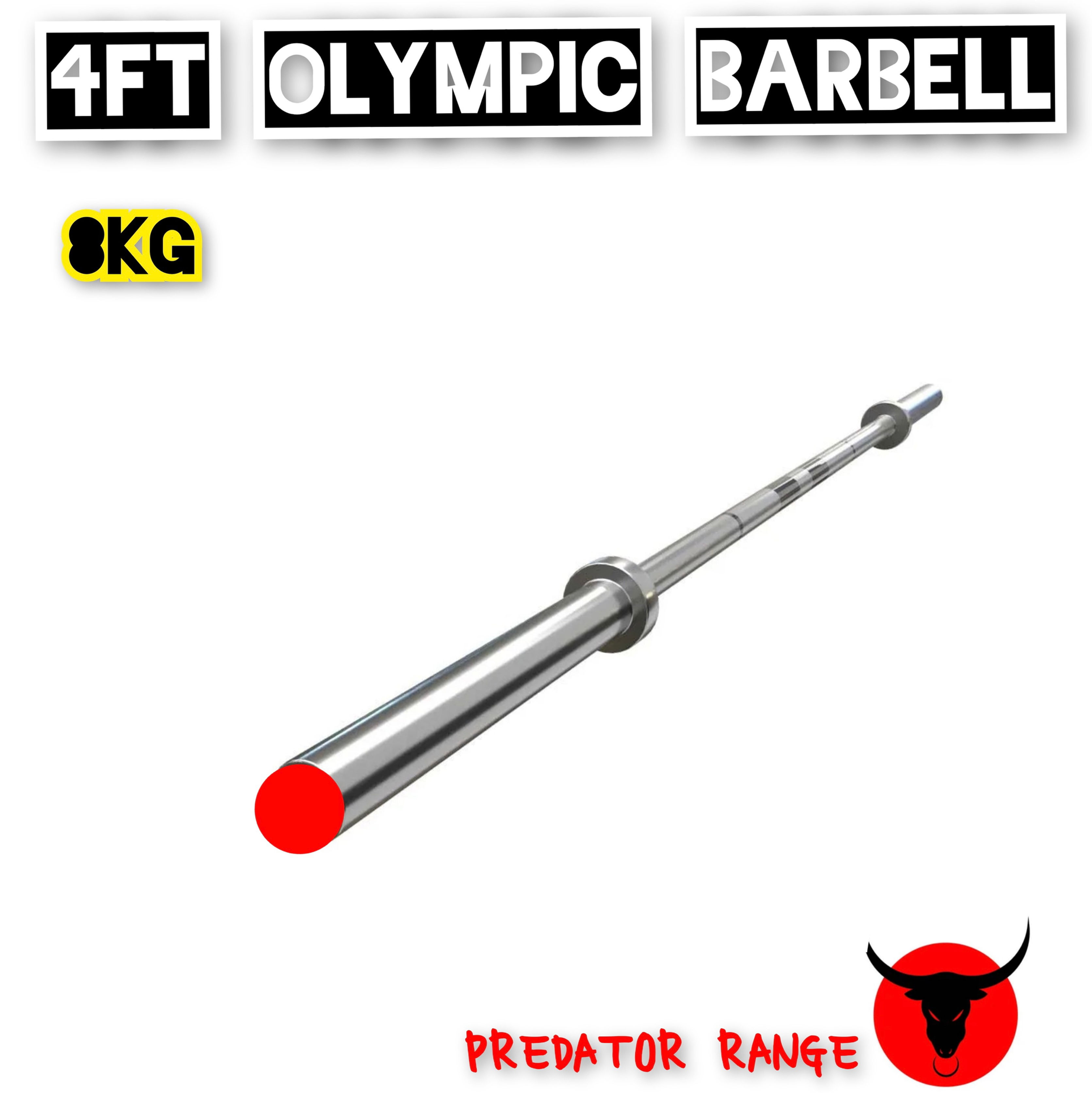 4ft olympic straight barbell