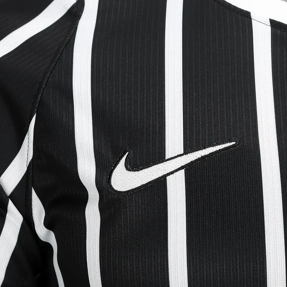 Miniatura: Camisa Corinthians I 26/27 - Torcedor Nike Masculina - Preta e Branca