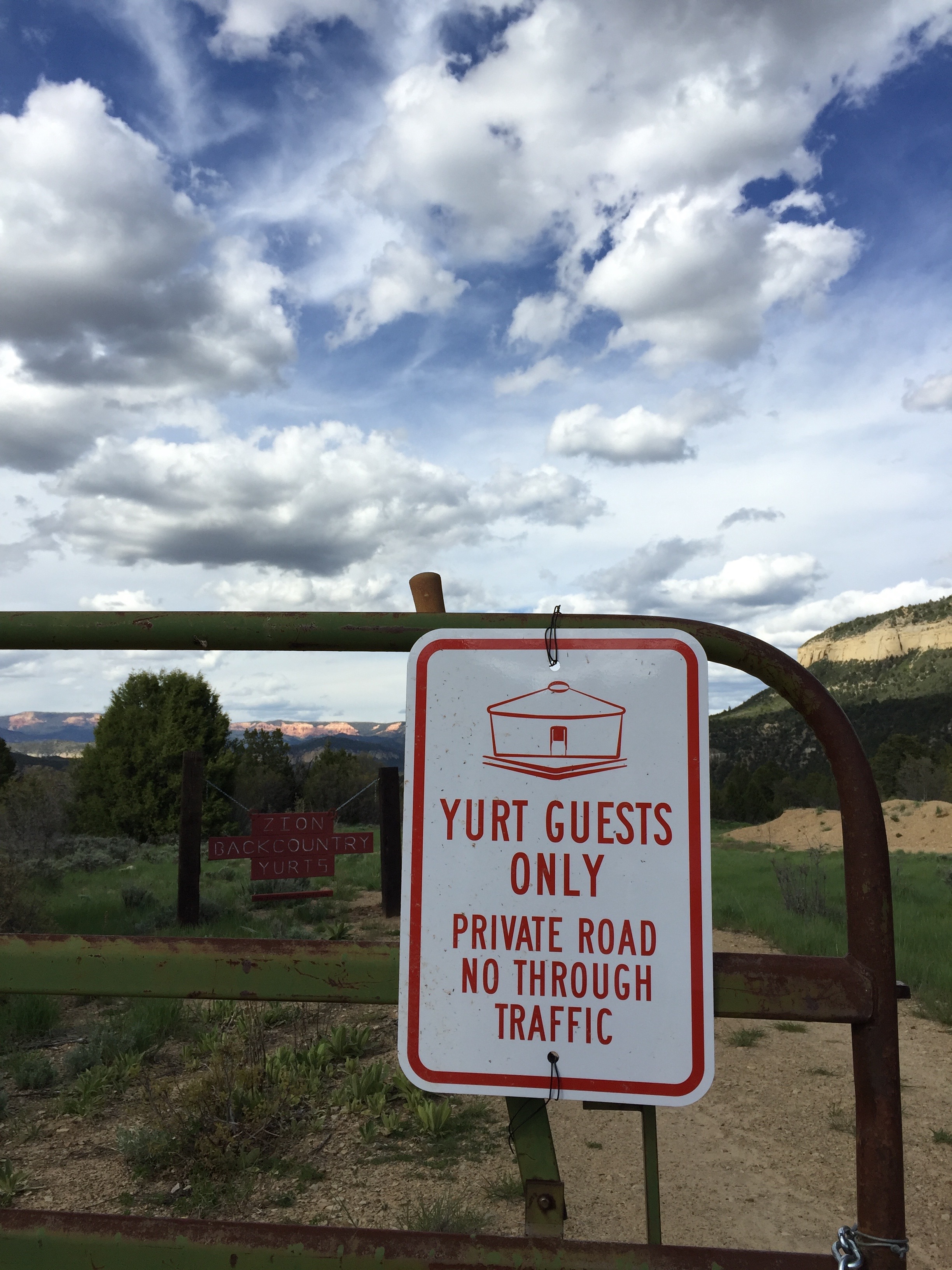 Yurt Guests Only!