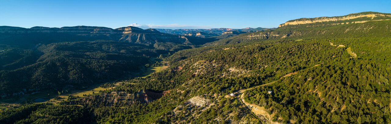 A drive into the backcountry!