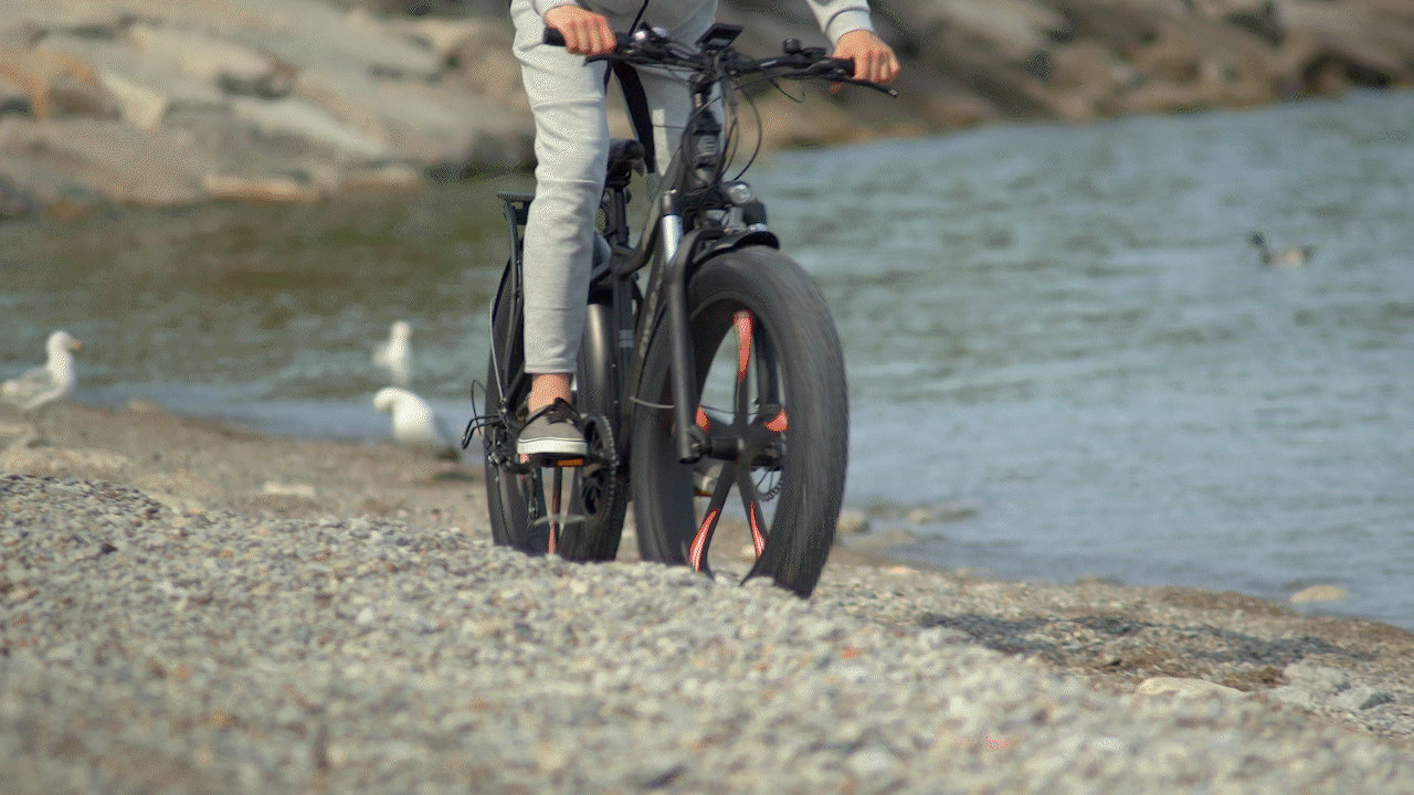 Emmo-gif -closeup shots of e-bikes - Gut & Grit Media - Toronto Video Production Company