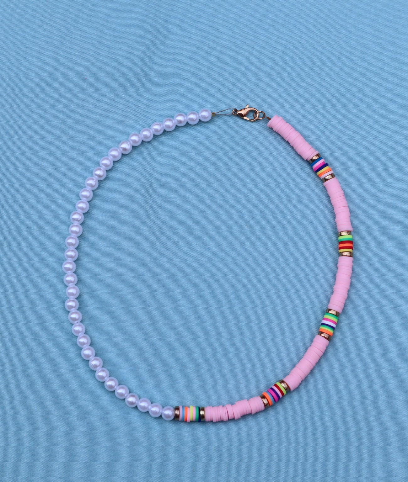 Pink Island Inspired Necklace