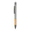 Thumbnail: AYTOS - Metal Stylus Pen with Bamboo Grip - Grey