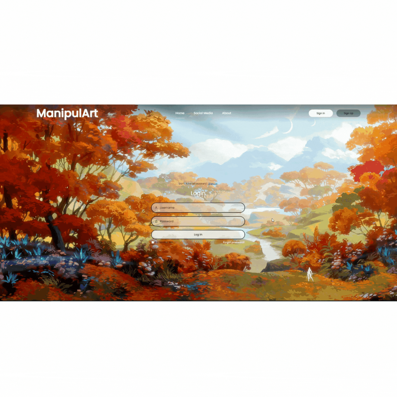 Manipulart Website Design