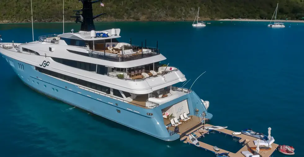 Scott Free Abetting Rasmussen superyacht yacht charter luxury cruise O2H2O Bahamas mediterranean Caribbean