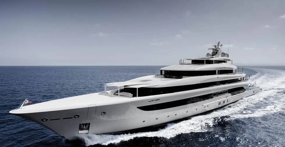 Oceanco superyacht H3 for sale O2H2O megayacht charter luxury
