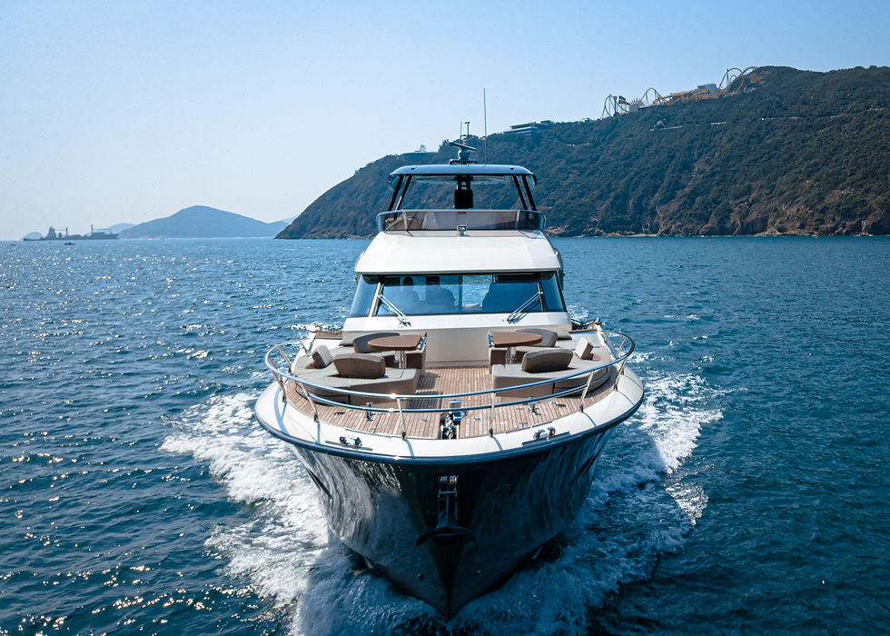 Thumbnail: O2H2O Monte Carlo Yachts MCY70 buy pre-owned for sale Hong Kong