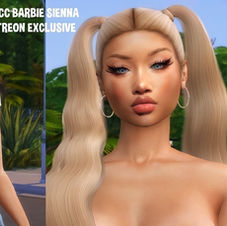 Thicc Barbie Sienna. Sims Downloads with Sims 4 Custom Content. Female Sims includes Sims 4 Mods. Sims 4 Custom CAS Sims tray files. Sims 4 Create a Sim. Model Sims. Sims 4 Models. Thicc Sims. Baddie Sims. Sims 4 Baddies