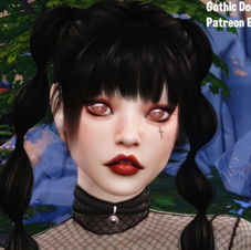 Gothic Doll Louise. Sims Downloads with Sims 4 Custom Content. Female Sims includes Sims 4 Mods. Sims 4 Custom CAS Sims tray files. Sims 4 Create a Sim. Gothic Sims. Doll Sims