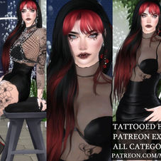 Tattooed Emo Girl Cherie. Sims Downloads with Sims 4 Custom Content. Female Sims includes Sims 4 Mods. Sims 4 Custom CAS Sims tray files. Sims 4 Create a Sim. Model Sims. Sims 4 Models. Emo Sims