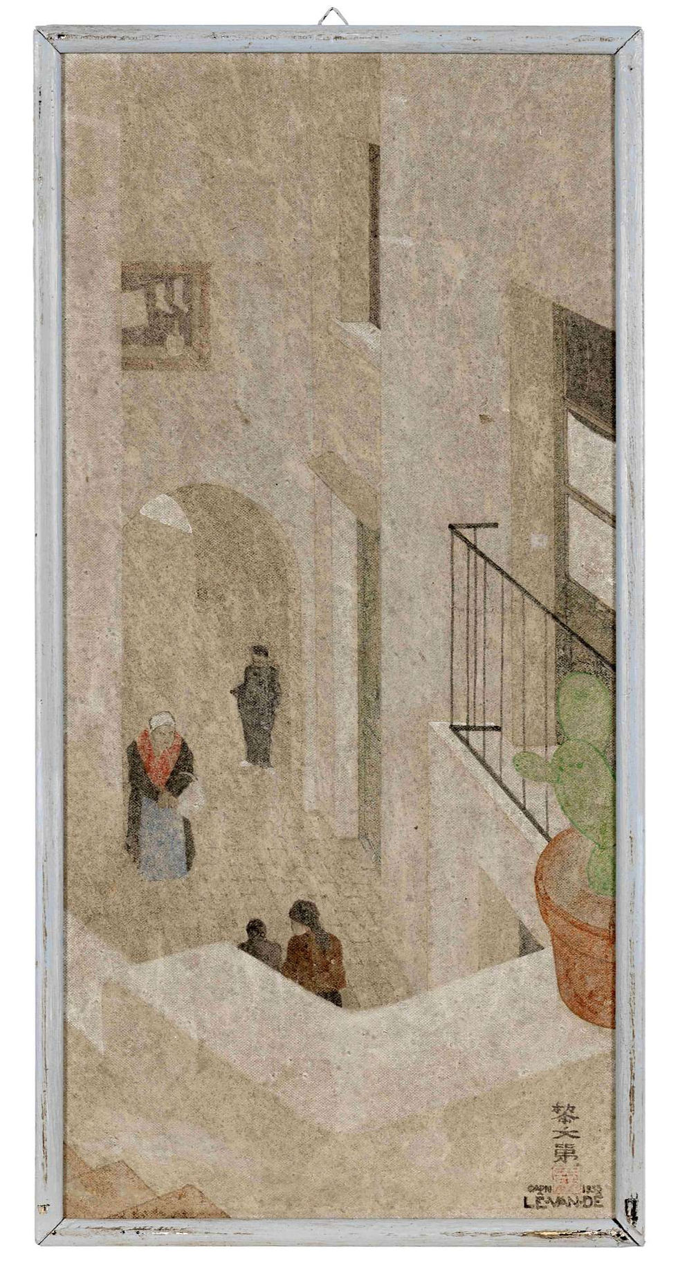 Tác phẩm "Landscape, Capri" do họa sĩ Lê Văn Đệ sáng tác khoảng năm 1933