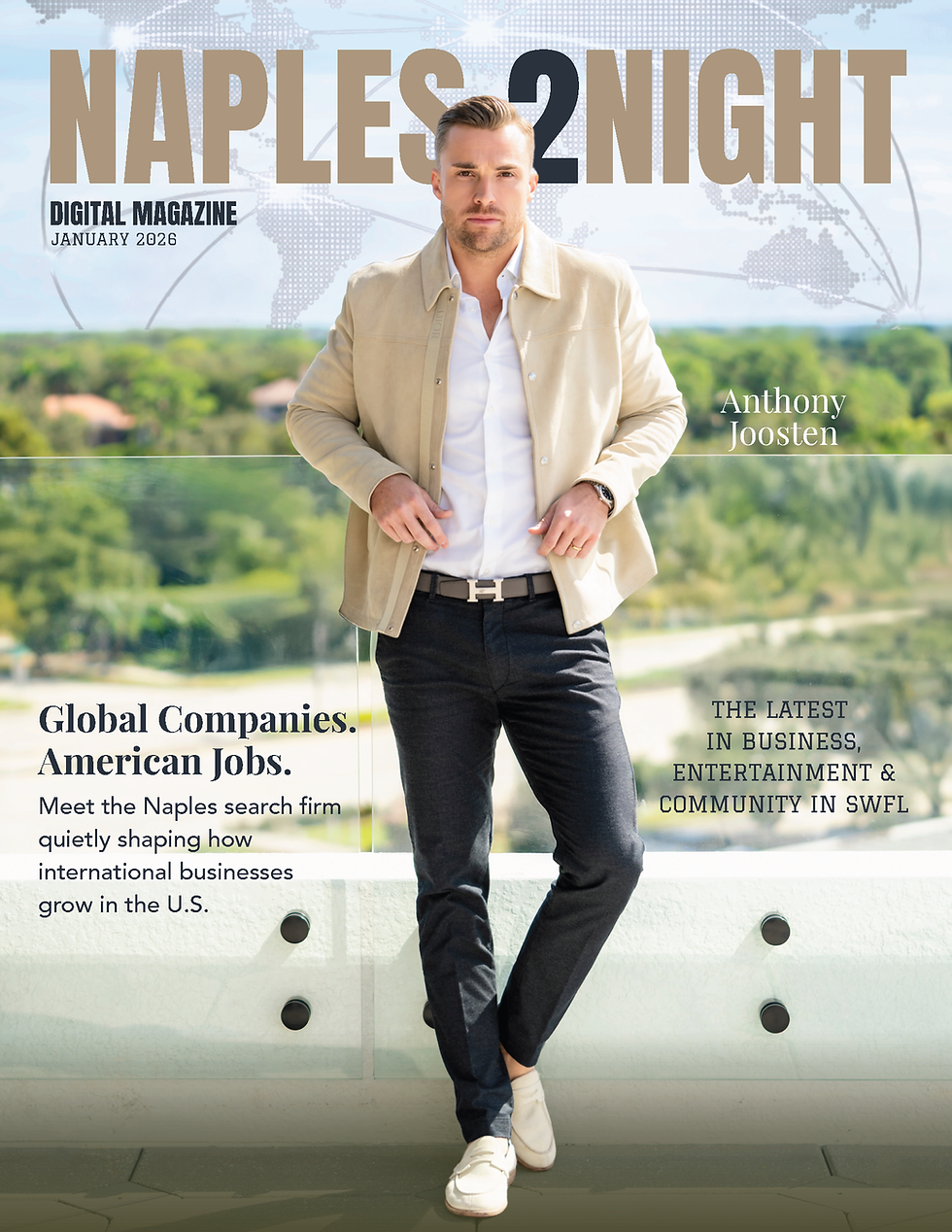 CSquare Recruitment Featured in Naples 2 Night Magazine’s January Issue