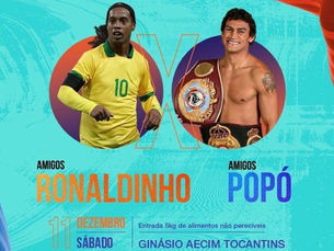 Com Ronaldinho e Popó entre os convidados, 9ª edição do Amigos pela Solidariedade ocorre em Cuiabá
