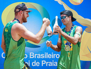 Alison e Guto vencem em Cuiabá e conquistam o primeiro título da dupla