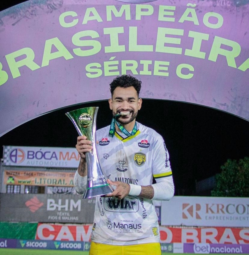 Cuiabano Jackson é campeão Brasileiro da Série C pelo Amazonas