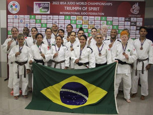 Mato-grossense conquista medalha de prata no Campeonato Mundial de Judô Paralímpico