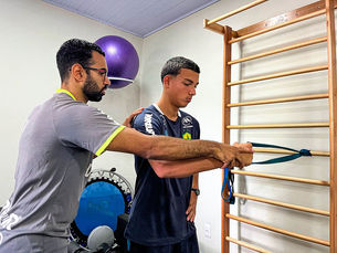 Cuiabá inaugura sala de fisioterapia destinada as divisões de formação