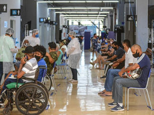 Centro de Triagem na Arena Pantanal atendeu cerca de 2 mil pessoas nos quatro primeiros dias