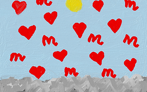 Love and mercy falling into the Ocean of His forgiveness. 