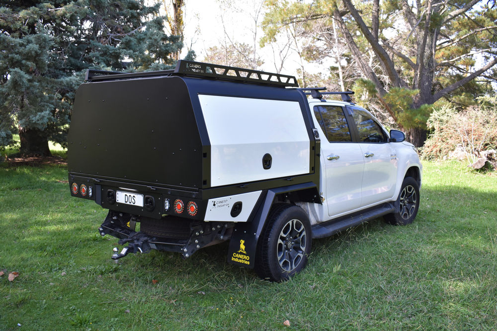 Richies 2021 Hilux fitted with a new Tray and Canopy