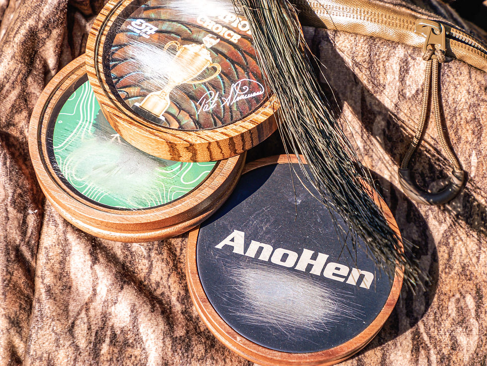 ESH Custom Calls AnoHen, Custom Glass and Champion's Choice Glass Calls