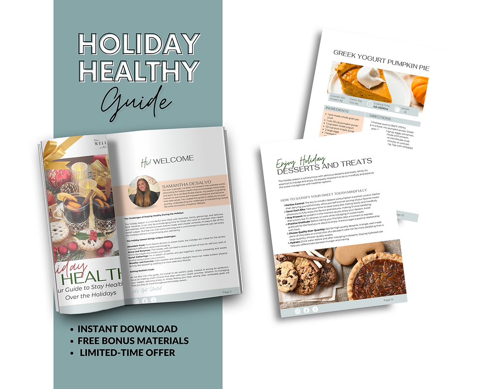 Thumbnail: Holiday Healthy: Wellness Bundle