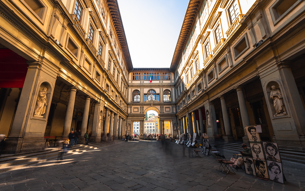 Piazzale degli uffizi Firenze