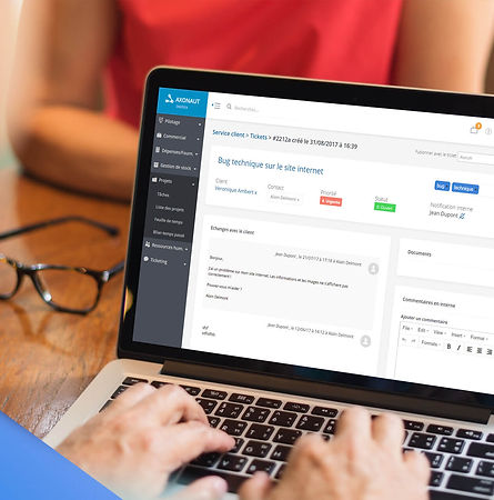 Axonaut logiciel de gestion ERP