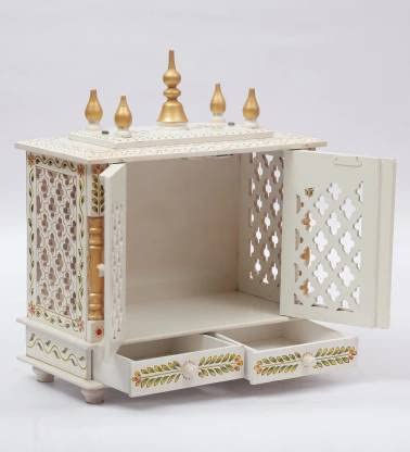 Thumbnail: Wooden Temple/Home Temple/Pooja Mandir/Pooja Mandap/Temple for Home (JL NACURAL)