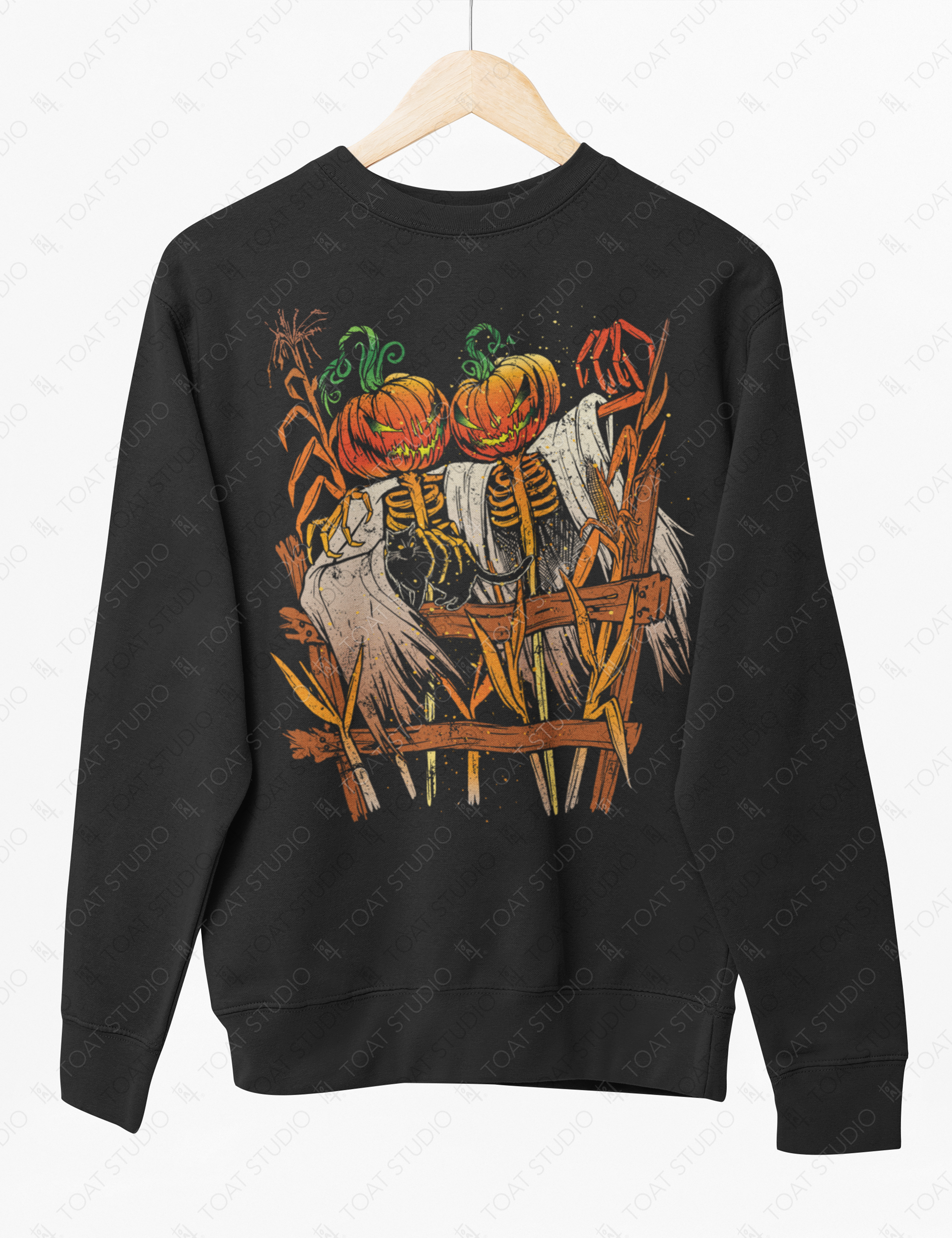Halloween Scarecrows Sweatshirt