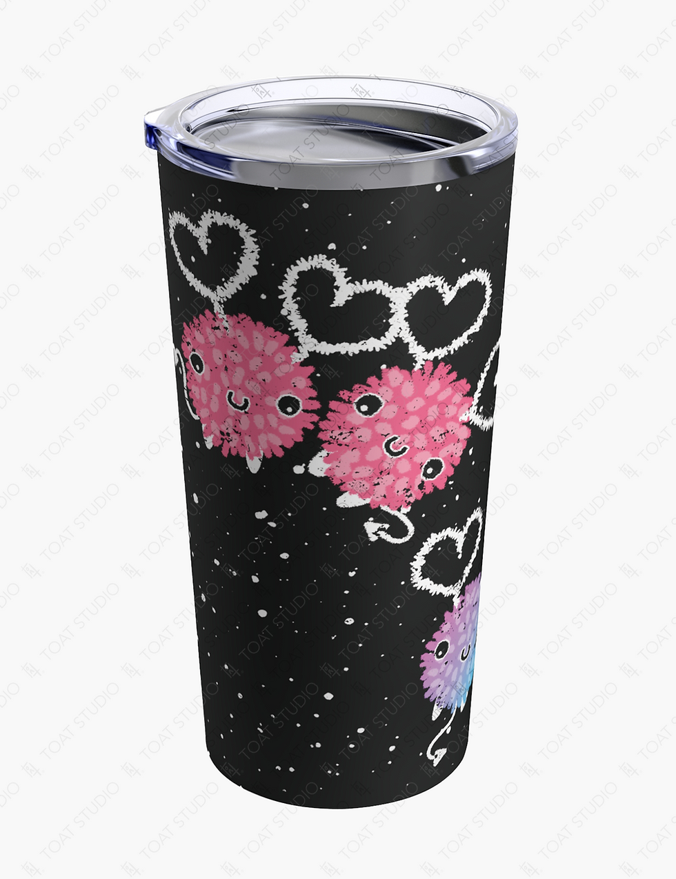 Pastel Pom Poms Tumbler