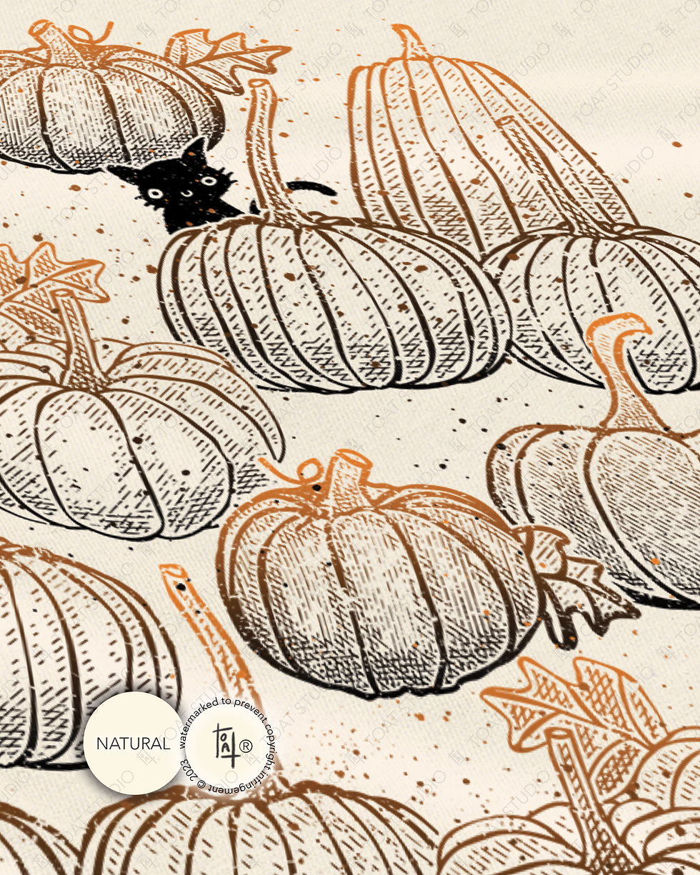 Thumbnail: Black Cat Pumpkin Patch T-Shirt