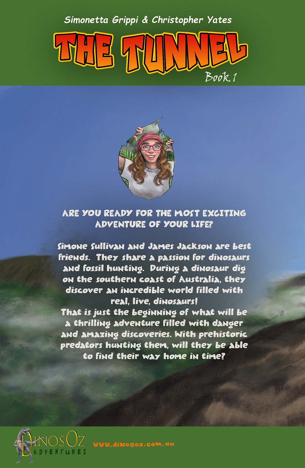 Thumbnail: DinosOz Adventures Book 1 - THE TUNNEL