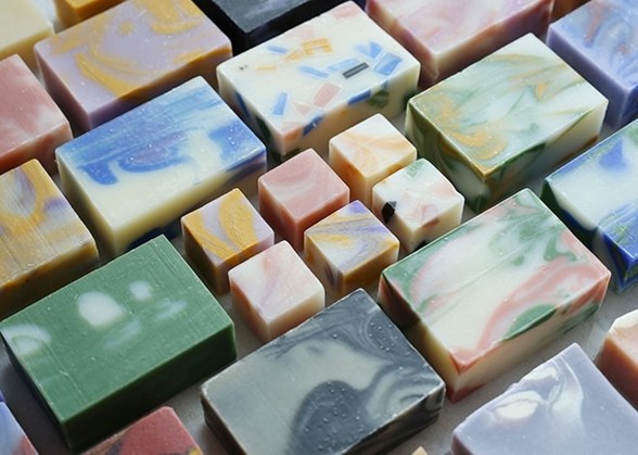 彩色手工皂