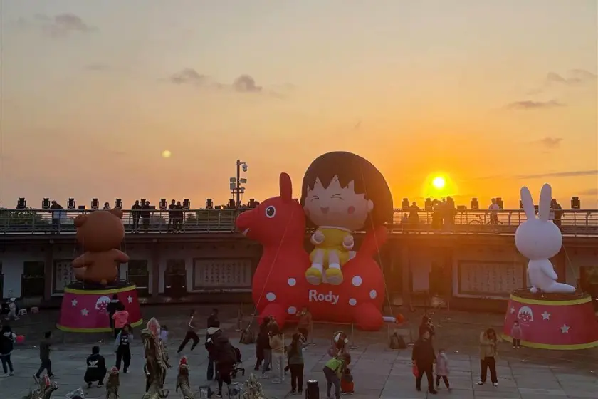 「2026 彰化月影燈季」與「櫻桃小丸子」合作，打造主題燈區