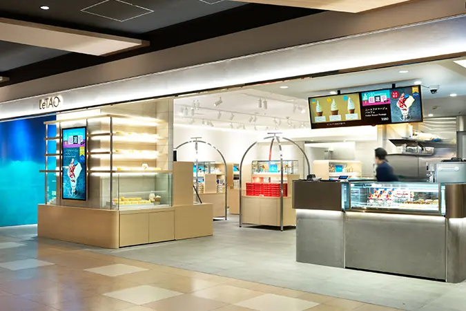 新千歲機場的LeTAO購物商店