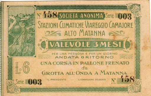 Ticket to the Albergo