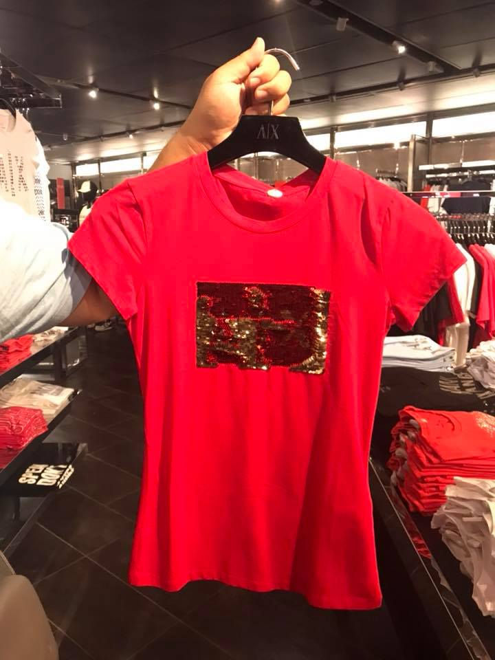 Thumbnail: ARMANI EXCHANGE WOMEN'S T-SHIRTS