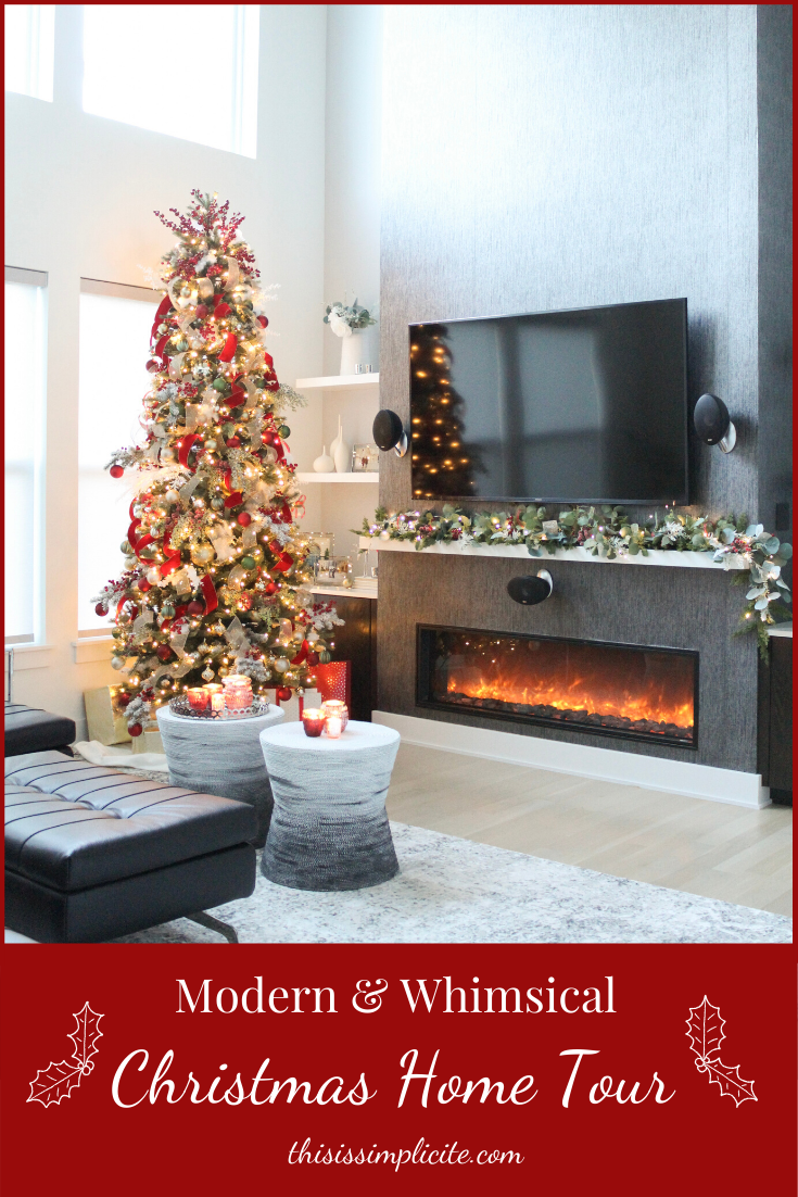 Walking In A Winter Wonderland Holiday Home Tour. #christmas #holidaydecorating #bhghowiholiday