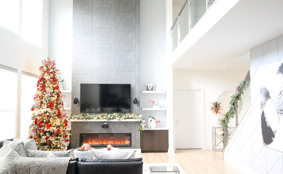 Walking In A Winter Wonderland Holiday Home Tour. #christmas #holidaydecorating #bhghowiholiday