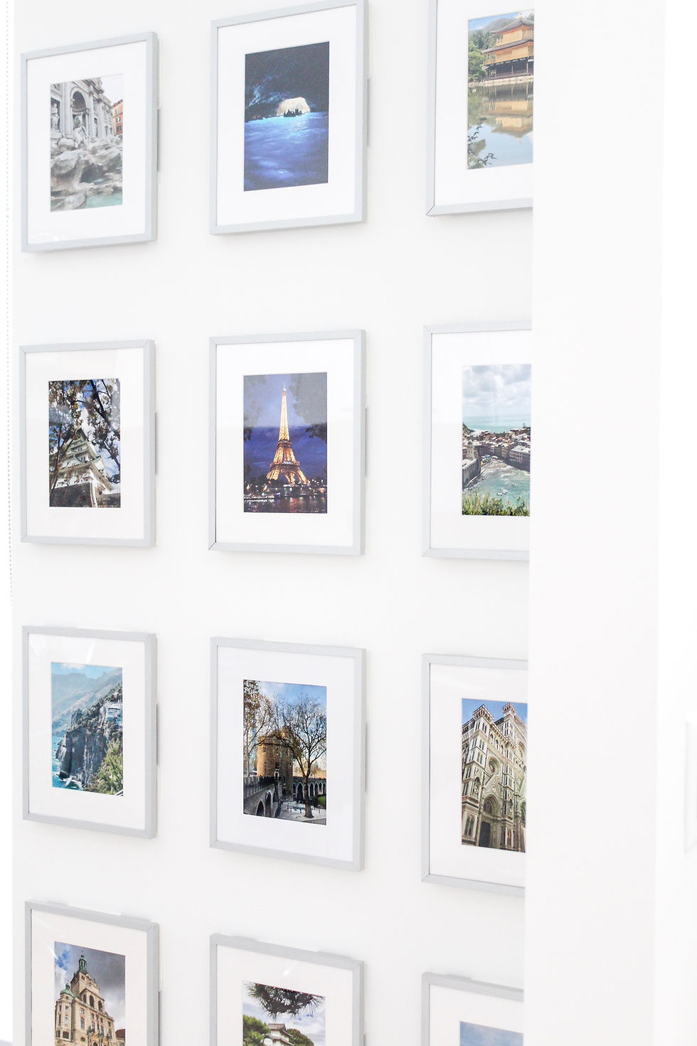 Why I Love A Gallery Wall! #gallerywall #travelgallerywall #easyhomedecor #modernhome