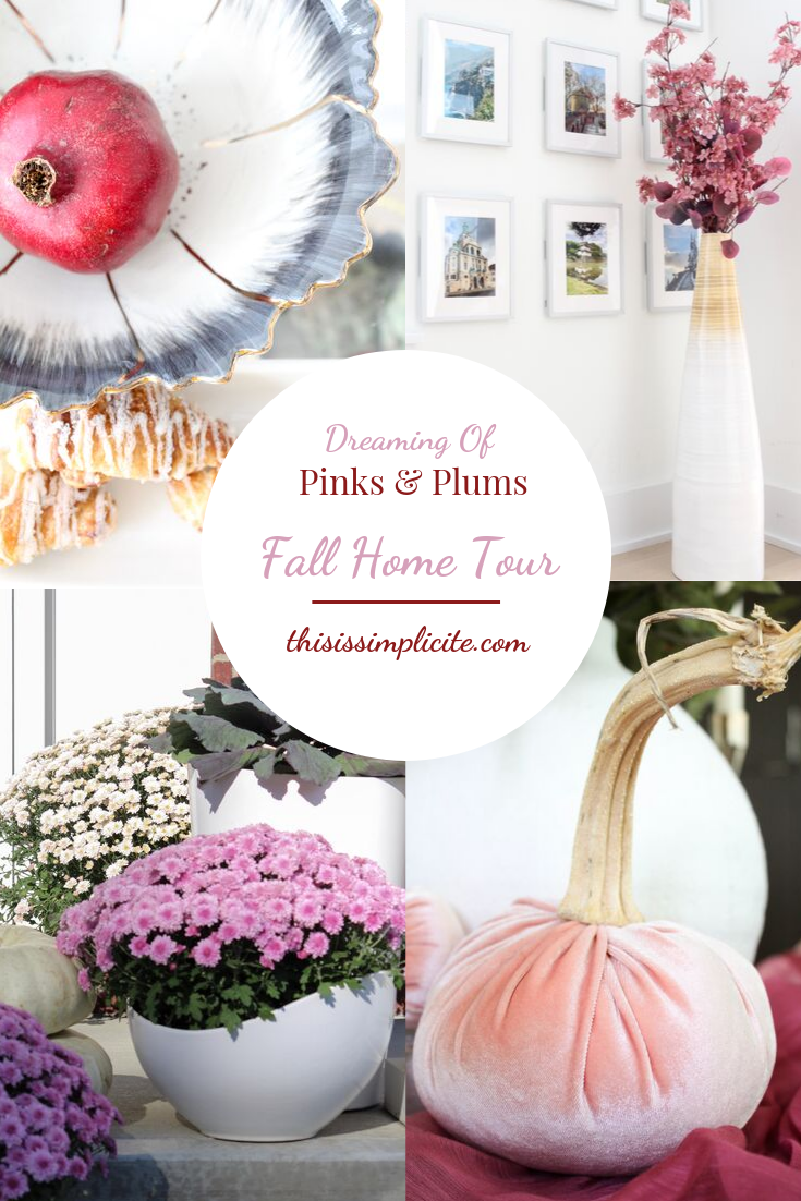 Brilliant Colors Of Fall Home Tour. #fallhometour #fallinspiration #falldecor