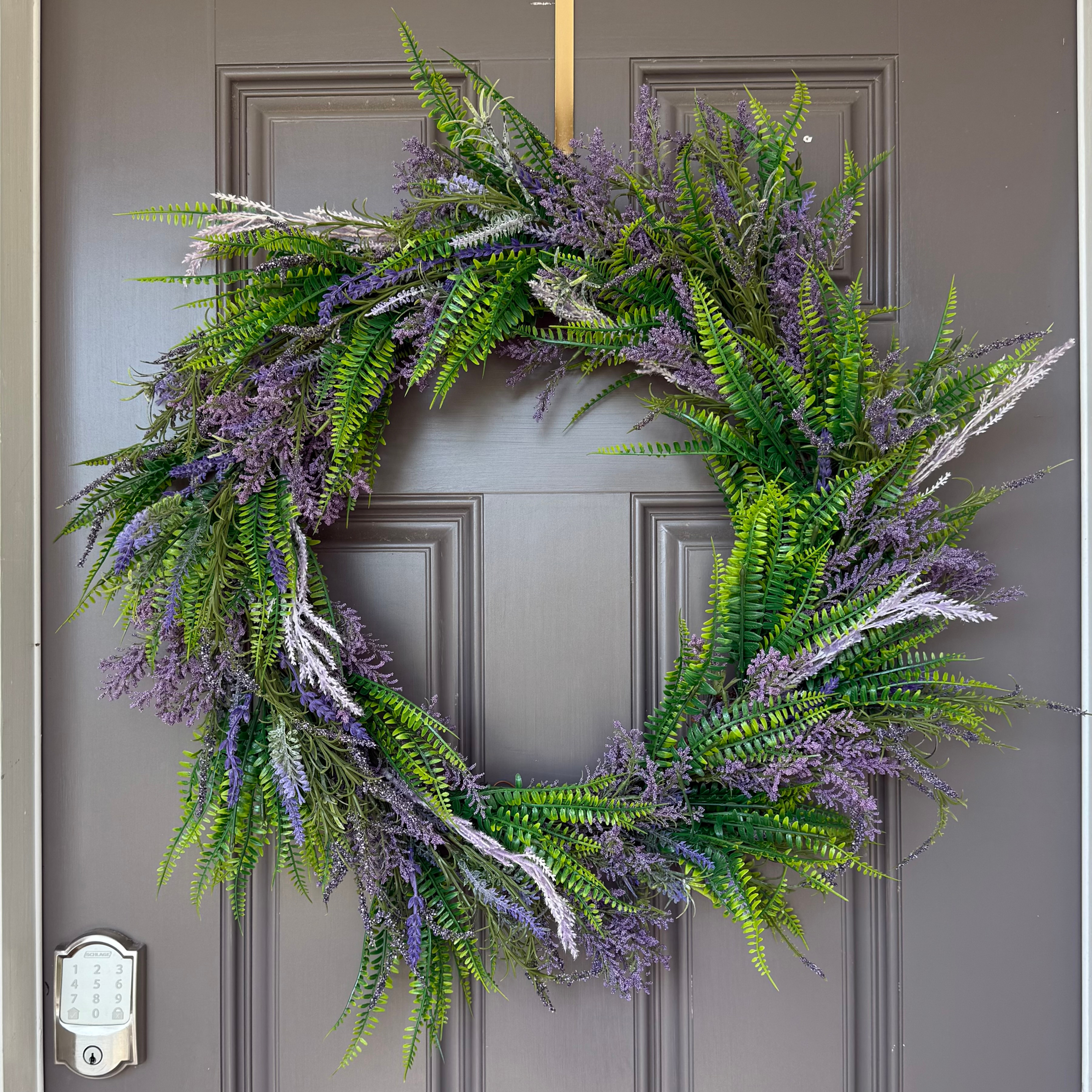 Lavender Wreath