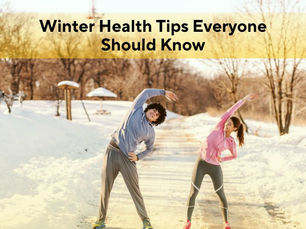 Winter Health Hacks: How to Stay Energized and Safe This Season