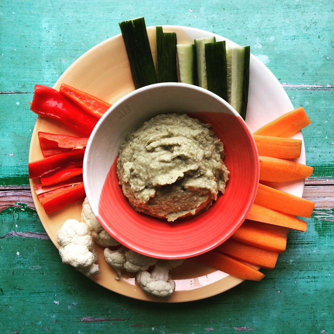 BORED OF HUMMUS? TRY THIS!