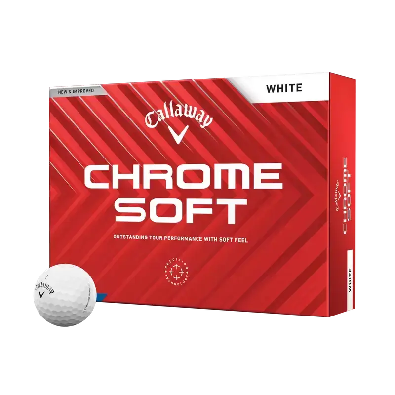Callaway Pelotas Chrome Soft Blanco