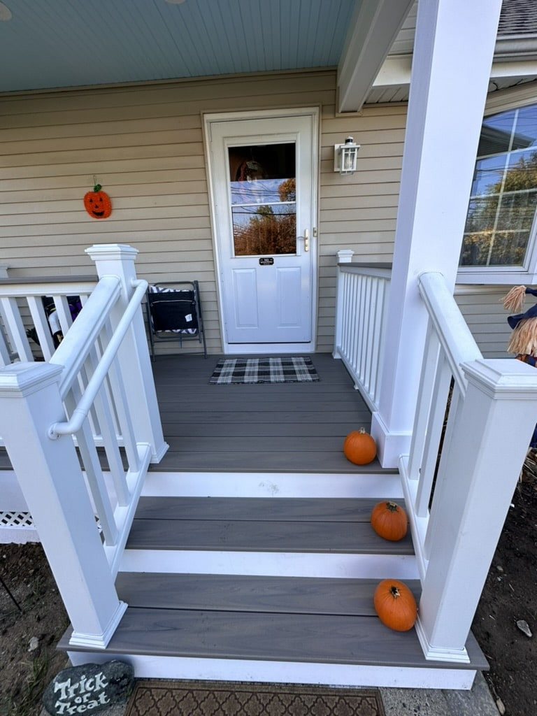 front porch construction