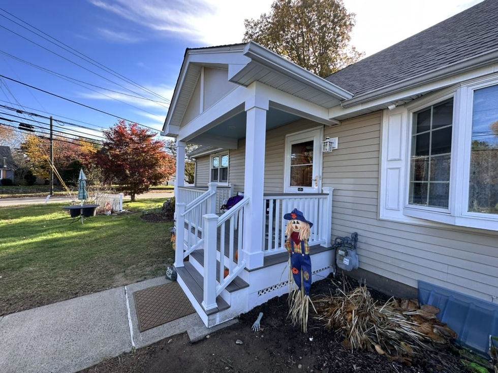 front porch construction